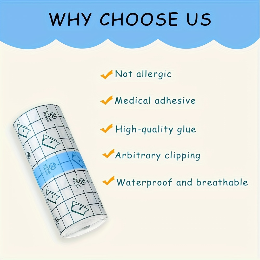 2 rolls swimming transparent waterproof - Temu Qatar