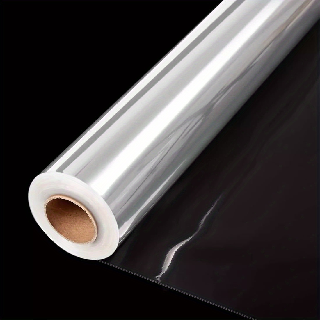 

16" X 98ft Clear Roll - , Water-, And -to-use Plastic Film For Wrapping, Treats, , Bouquets, And Arrangements - For Weddings, Parties, And