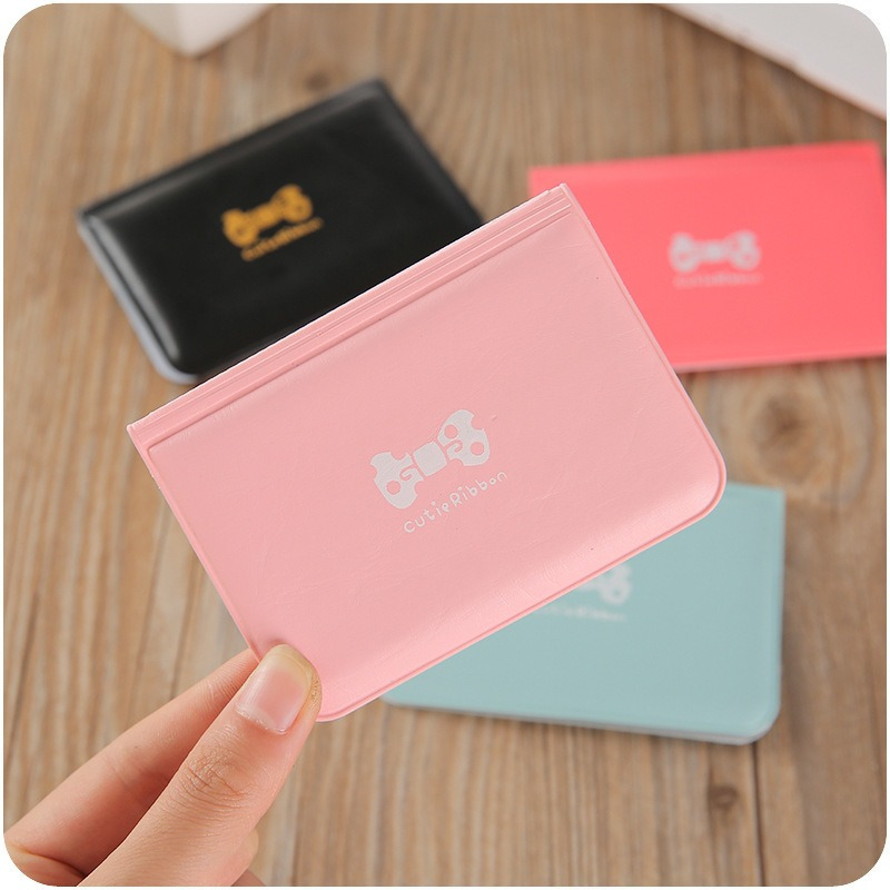 

1 Porte-cartes Avec Nœud, Un Porte-cartes Élégant Et Simple Pour Femmes Avec 12 Fentes Pour Cartes, Pour Bancaires.