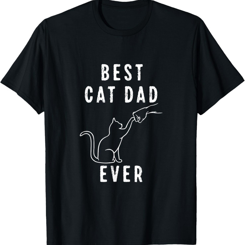 

Best Cat Dad Ever Shirt Paw