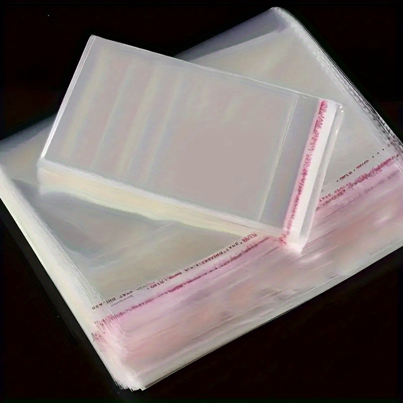 

Piece Of Clear Self-sealing Bags For Gifts, Cookies, Candies & Jewelry Making Supplies - Pp Material