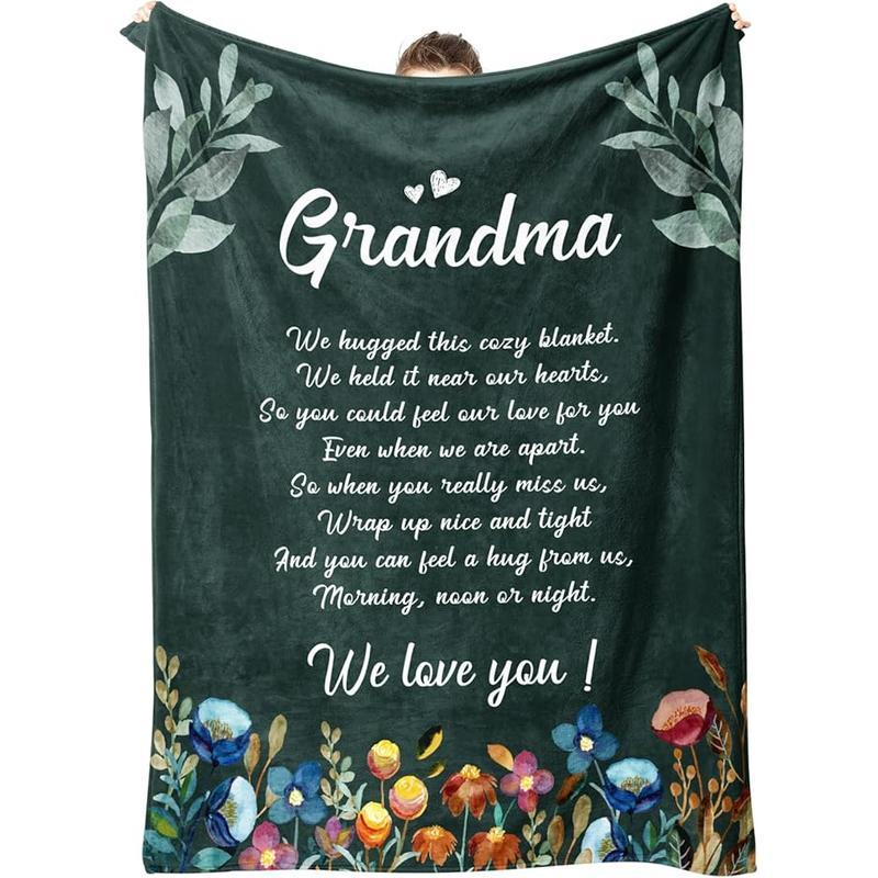 

Gifts For Grandma Blanket, Grandma Birthday Gifts, Grandparents Day, For Grandma From Granddaughter, You Cozy Throw Blankets