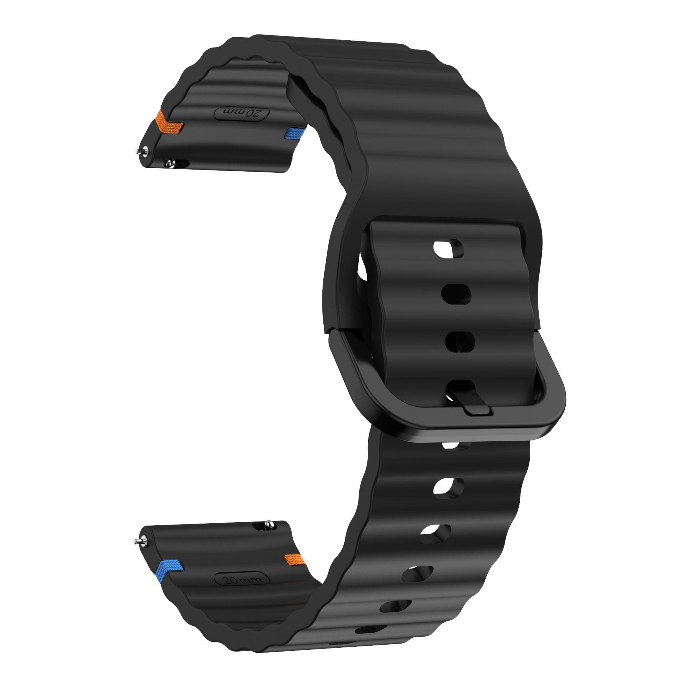 TEMU Breathable Sports Strap For Galaxy Watch 7 Fe/6/5/4 Classic Watch 4/4 Pro, Huawei Watch /3 Pro 46mm, Watch Gt2/gt2e/2 Pro 46mm 4 3/ 2, 20mm 22mm