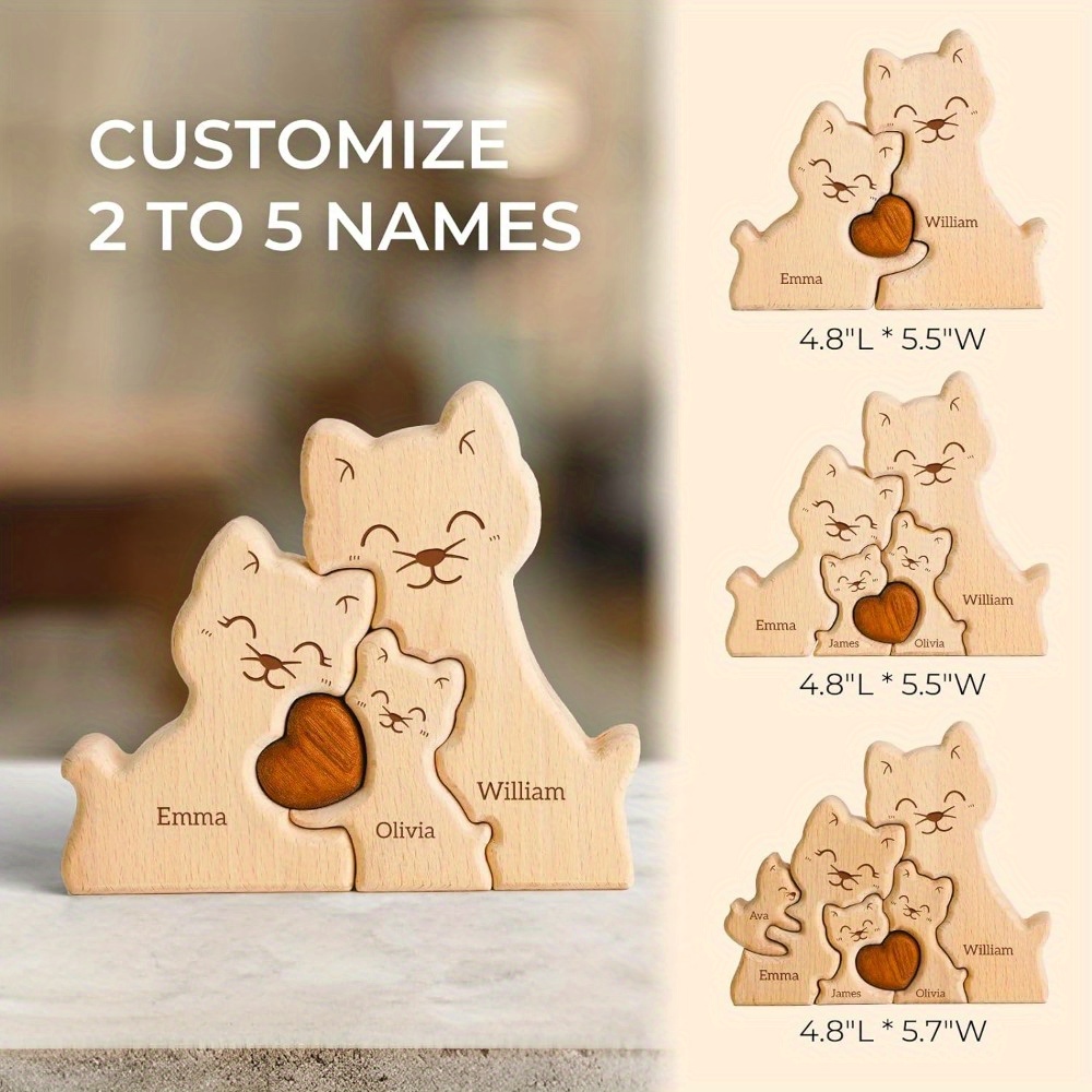 

Customizable Wooden Keepsake - Personalized , Wooden For Decor, , , Housewarming