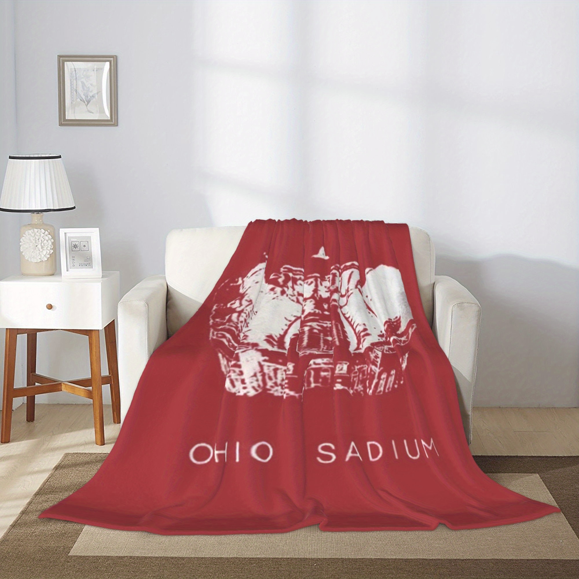 

State Blanket - & , , For , Bed, , And - Christmas Or For