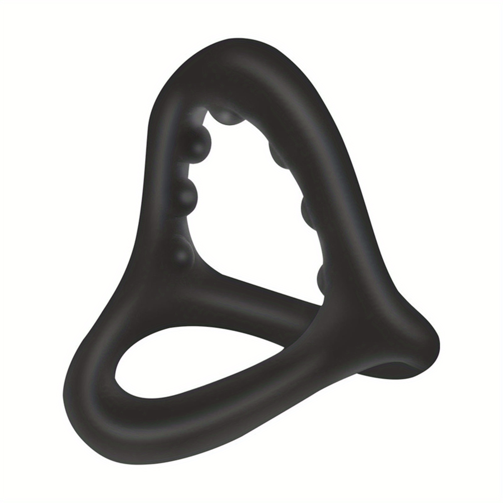 Silicone Triangle Ring for Men, Sexual Wellness Toy, No Electricity or Battery Needed, Durable and Easy to Clean, Enhances Sensitivity and Moisture, Enhances Sensitivity