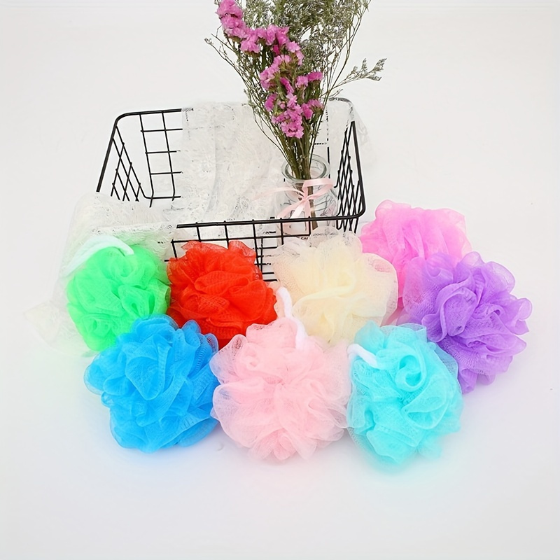 

10pcs Spa- Exfoliating Loofah Set - , Effective And For , - Pouf Bath For