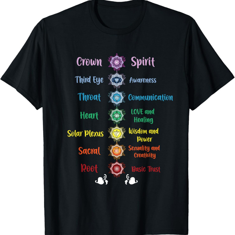 

Chakra Energy Spirit Spiritual Health T-shirt