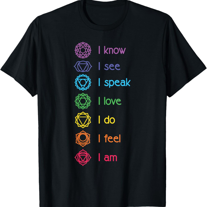 

Chakra Alignment, Yoga, Meditation Spiritual T-shirt