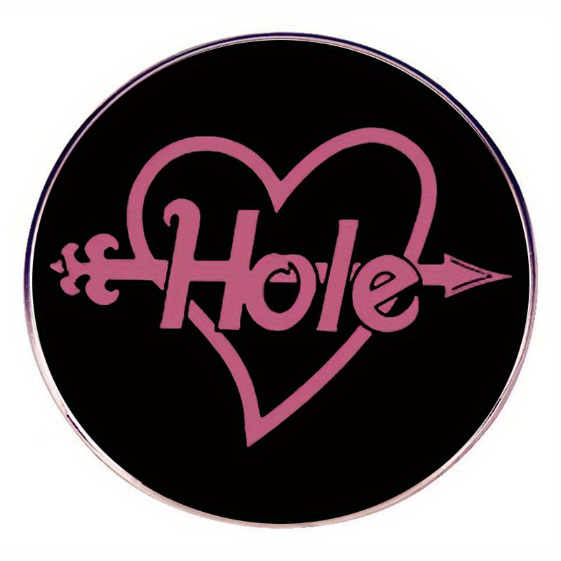 

Hole Cave Band Brooch Music Pin Badge Metal Alloy Badge