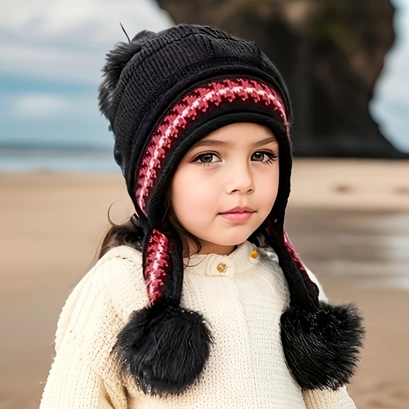 

2-7 Years Hat For Ear & - , For Fall/