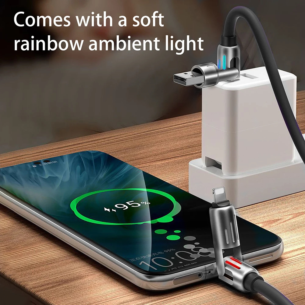 100w 4in 1 functional super fast charge usb type c liquid silicone aluminum alloy data cable for iphone for samsung xiaomi redmi oneplus and xiaomi oneplus usb c charging data sync cord wire details 6