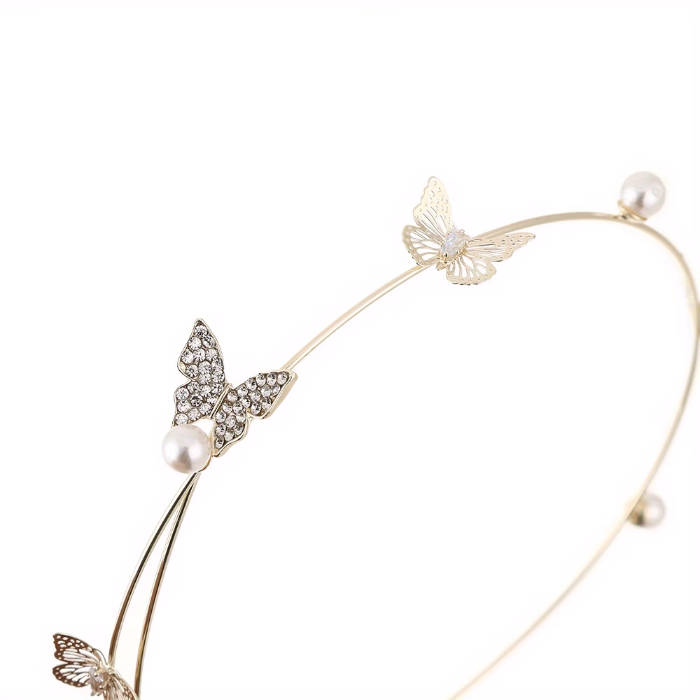 1pc diamond studded long tassel headband advanced and fashionable high cranial pressure headband popular commuting accessory Product details 7