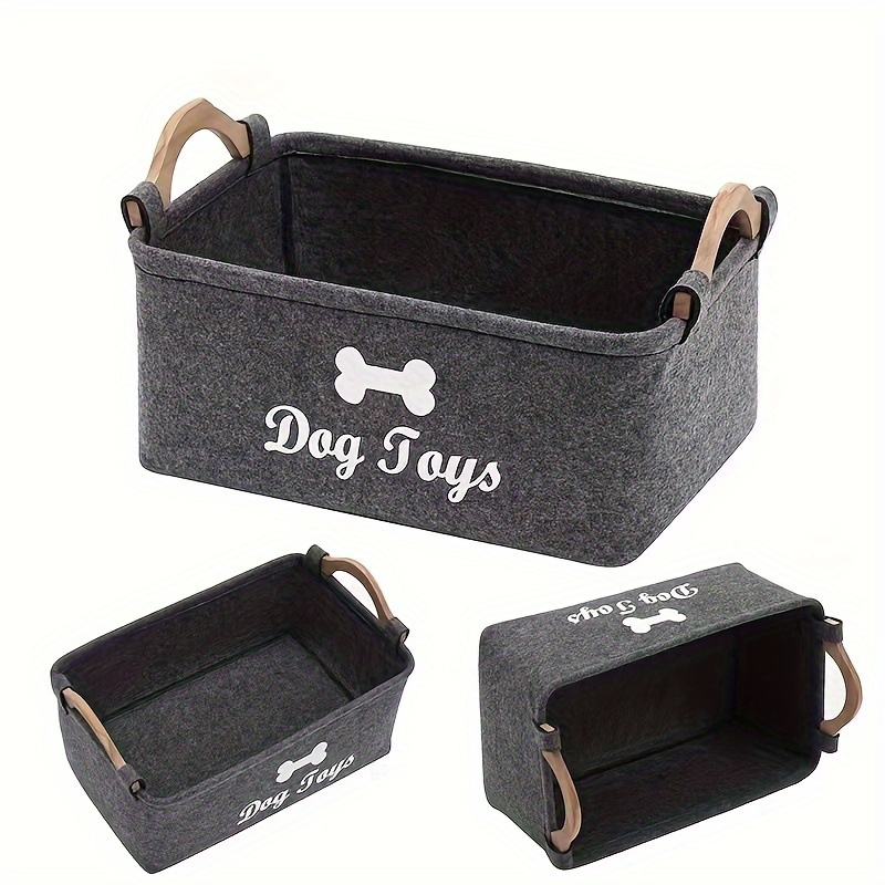 

Dog Toy - Polyester Pet Toy Organizer Box, Non-woven, No Battery Needed, , Universal Fit To - For , Blankets & Accessories