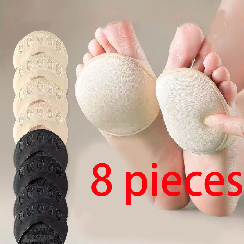 

8 Pieces/ 4 Pairs Comfortable Wear: High Elastic For All Types Of -for Football, Casual , High Heels And