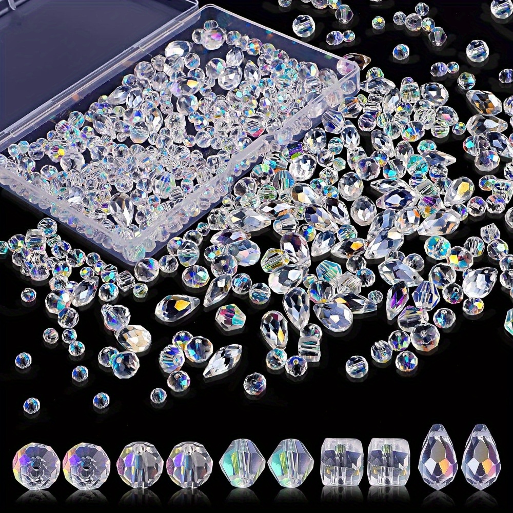 

600pcs For Jewelry Making, Kit Storage Box - Including & (4mm/6mm/8mm)