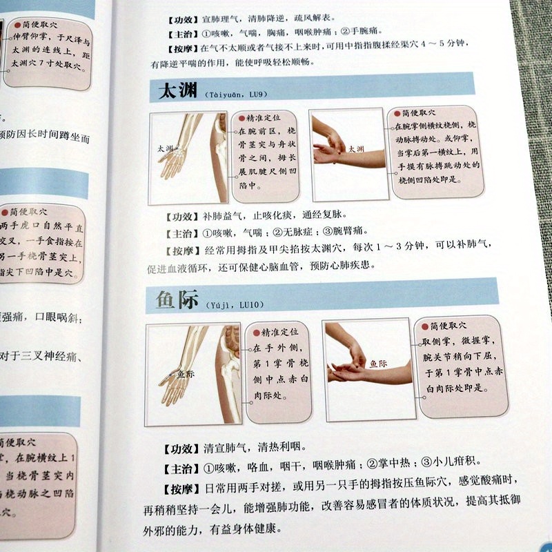 经络穴位按摩大全 人体经络穴位按摩图解手法大全家用零基础学会