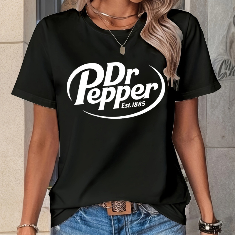 

Dr Pepper Graphic Tee For Women - T-, Polyester, -