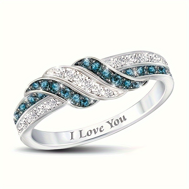 

A Stylish New Autumn And Winter Fashion Ring With Romantic Inlaid Synthetic Zirconia, , Women's Accessories Jewelry, Suitable For , Banquet Parties, Birthday Commemorative Gifts.