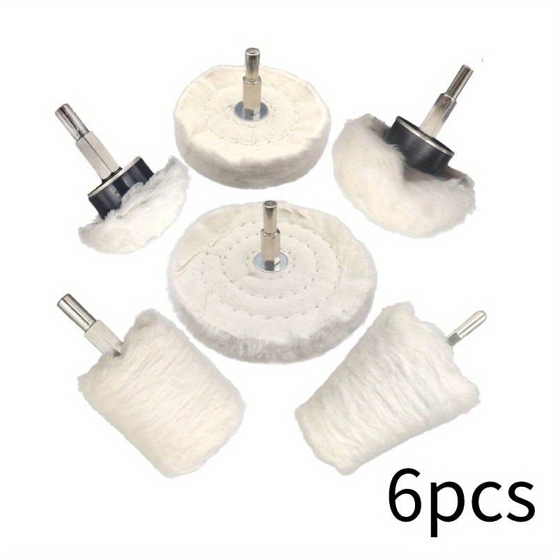 

6 Pcs Buffing For , Buffing Pad Polishing Kits, Shaped Polishing Tool For Metal Aluminum, Steel, , Jewelry, Wood, Plastic, ,