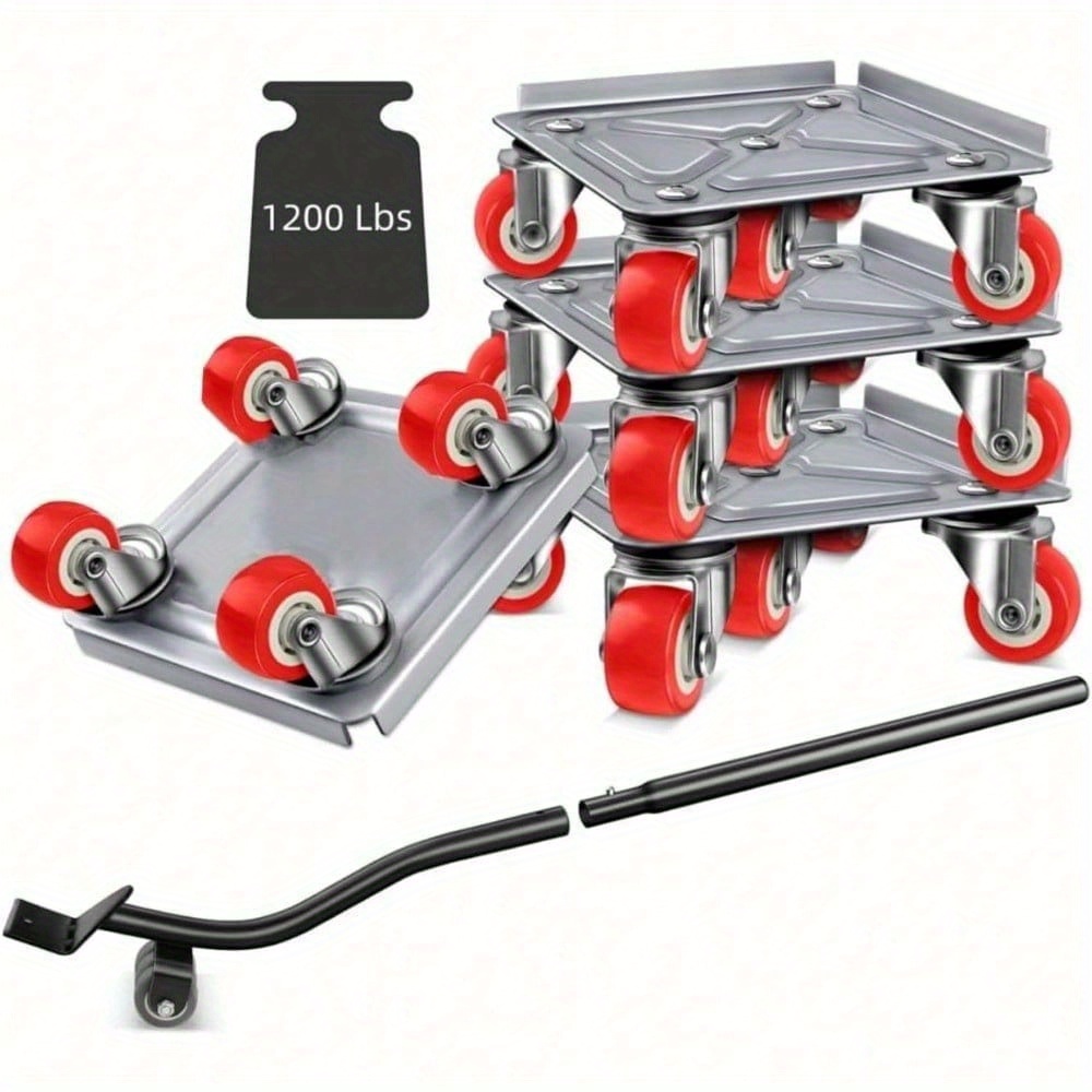 TEMU Furniture Lifter Set Furniture Mover Tool Furniture With Rubber Wheels