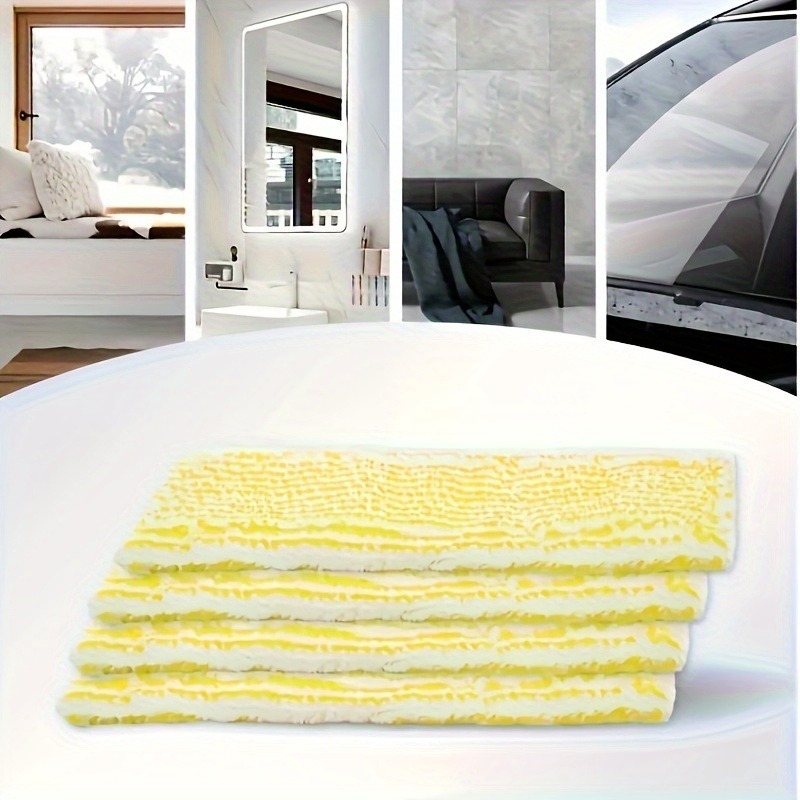 2 pack ultra absorbent microfiber mop pads replacement for karcher wv2 wv5 washable cloth floor attachments ideal for window household cleaning details 2