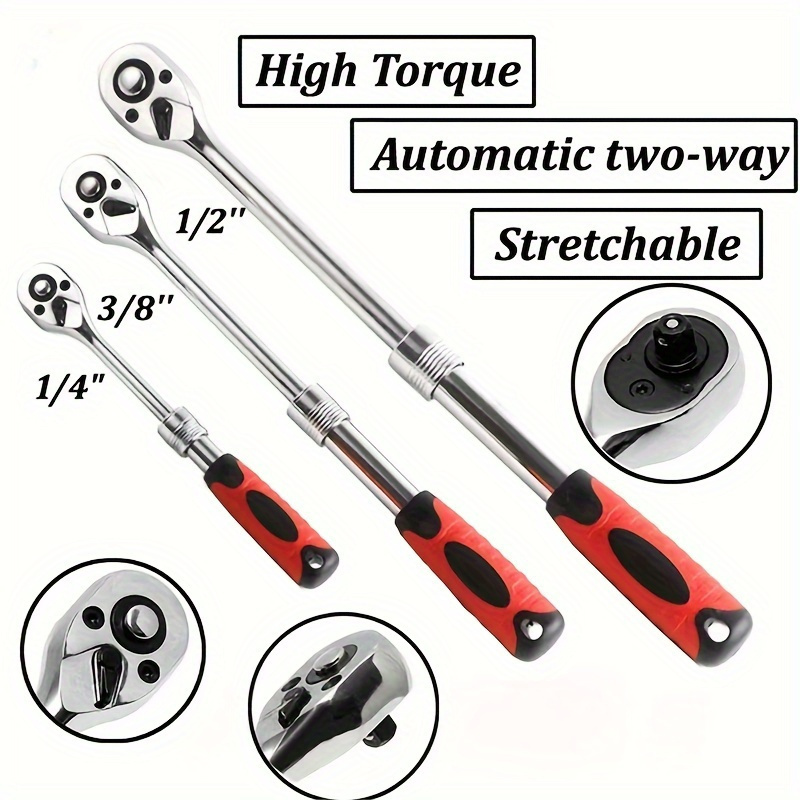 

72-tooth Extendable – Alloy, -size -, Ergonomic For Auto & Diy