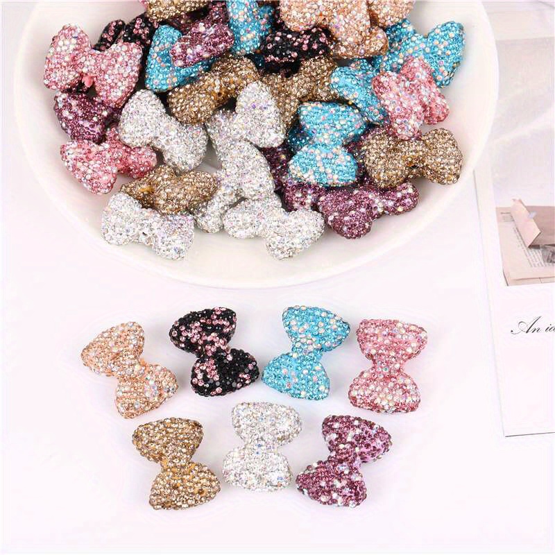 Image of 3pcs Vibrant -shaped Glass Beads For Jewelry Making And Pen Decoration Additions