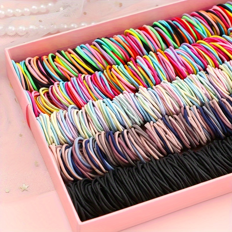 

Hair Ties For Girls - Polyester & Spandex , Assorted Colors, , All (gift Set, Included)