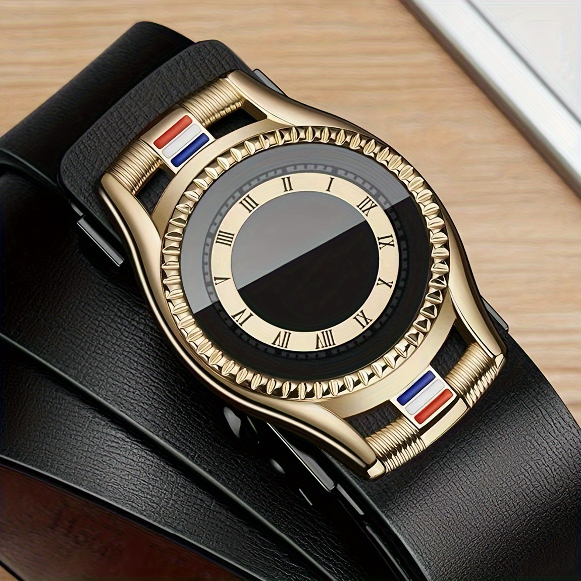 Authentic Cowhide Leather Belt with an Automatic Buckle, Stylish for Both Business And Casual Wear, Suitable for Men of All Ages