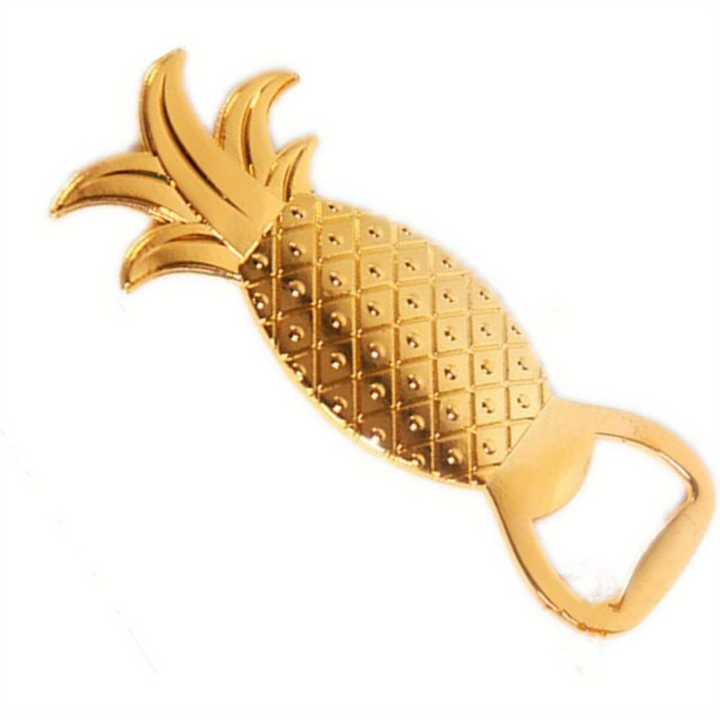 

Golden Pineapple Beverage Opener - Zinc Alloy Metal, For Wedding Party Favors, Birthdays And Memorabilia