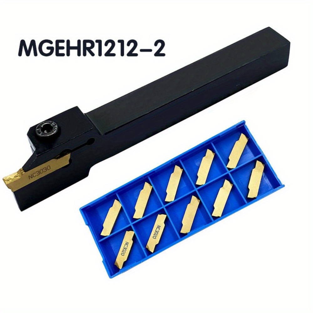 E-shop Drehwerkzeug/Indizierbarer Fräser/12mm Griff/MGEHR 1212-3+10 Stück/MGMN300m/Drehfräser/Legierungsfräser/3mm Fräser