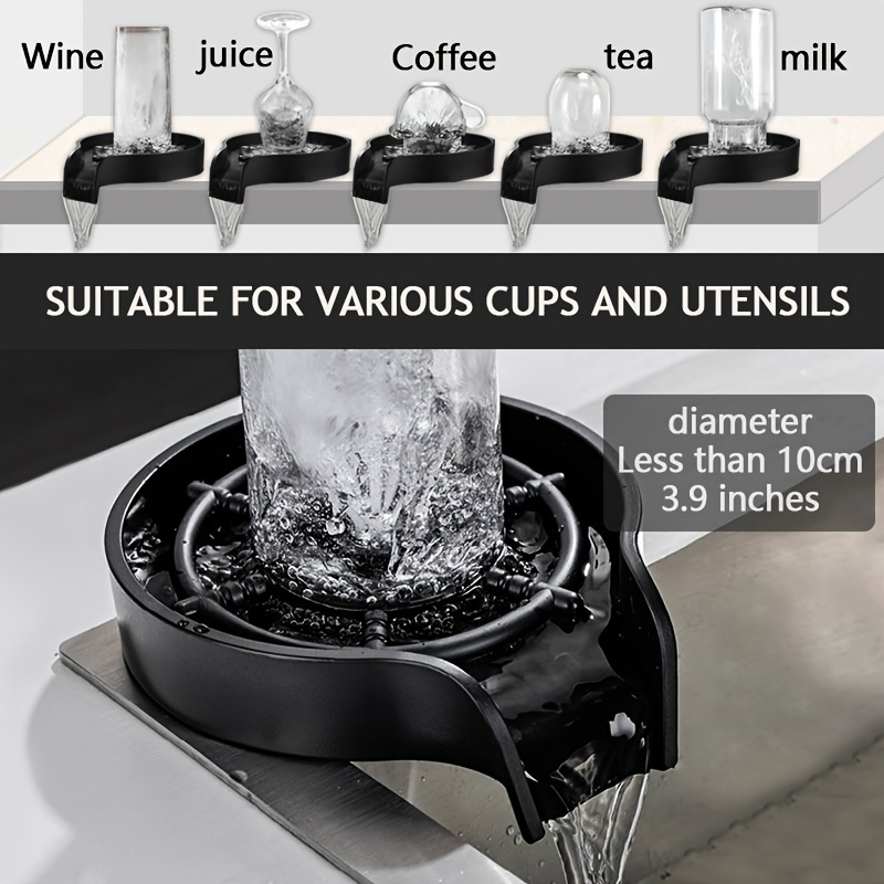 automatic cup washer kit presses and   cups with ease   wine cafes restaurants and home use details 4