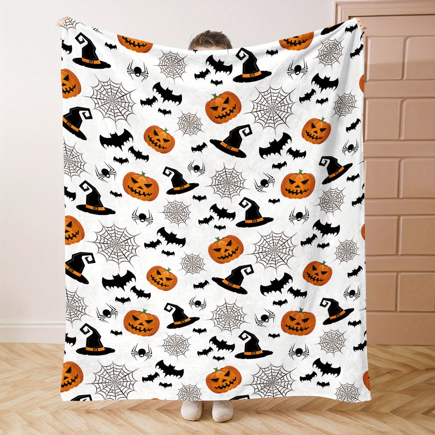 

Halloween- Flannel Blanket - , & For , Bed, , And | | 200-250gsm,