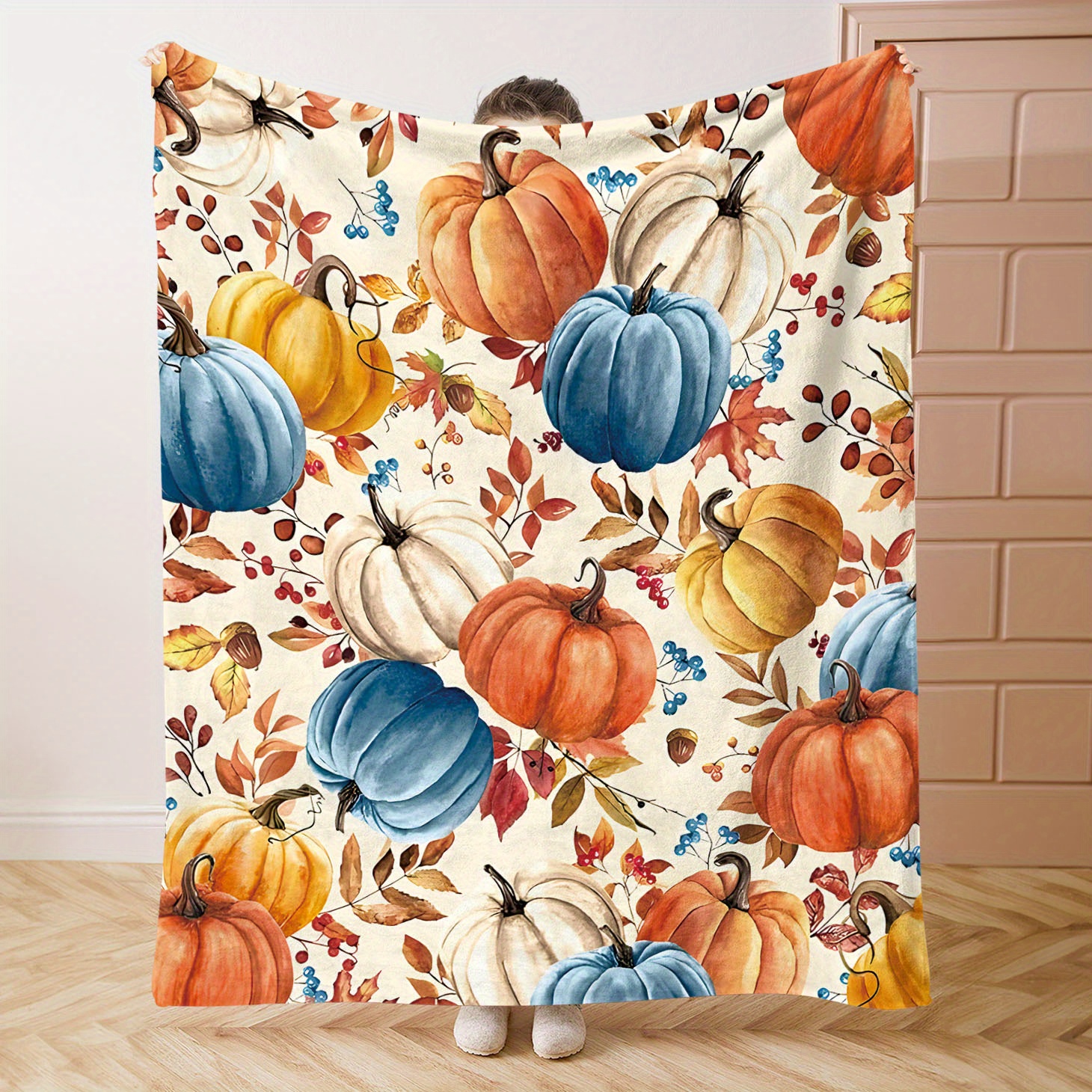 

Blanket - , & For , Bed, , And Camping | Fall- Decorative Blanket