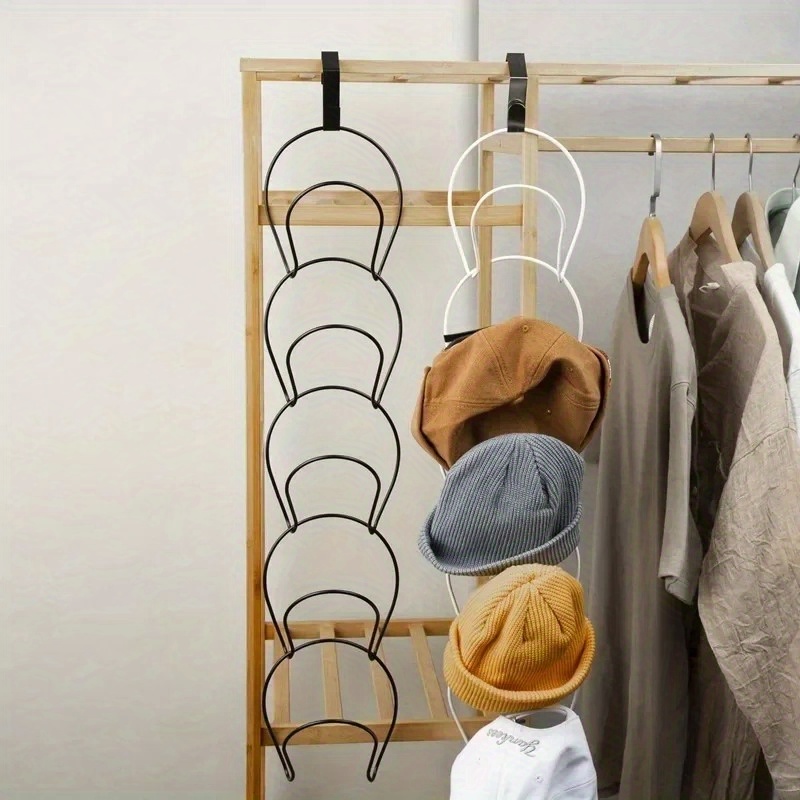

-saving -mounted Organizer For , Scarves & - No-drill Steel 5 , For Closet , /