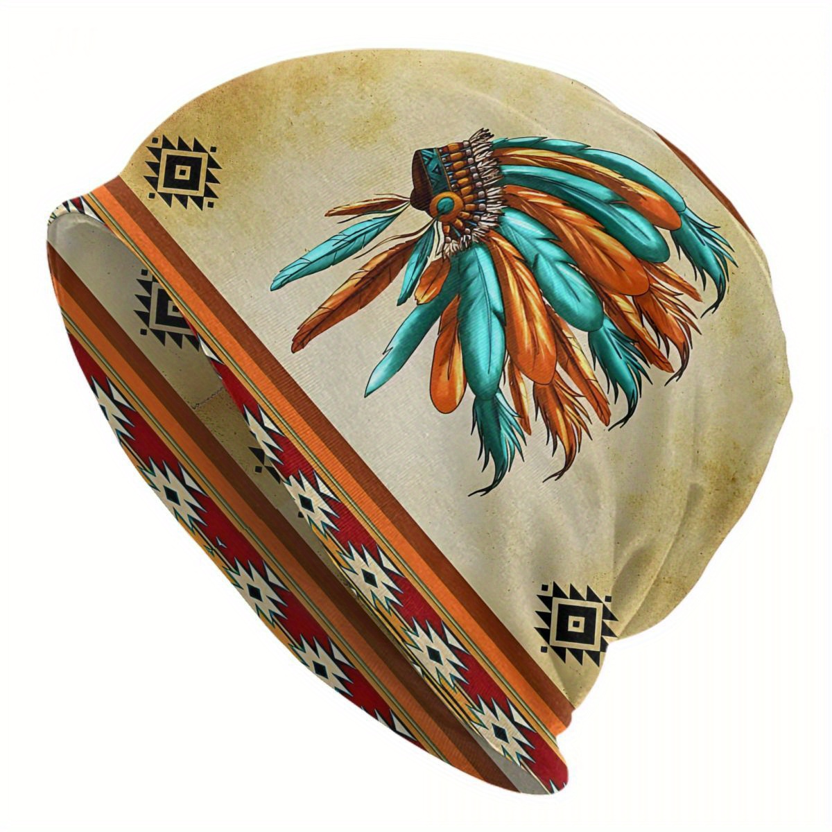 Bonnet Hats Men Skullies Beanies Hat Bohemian Style Autumn Spring Windproof Cap Hip Hop Caps
