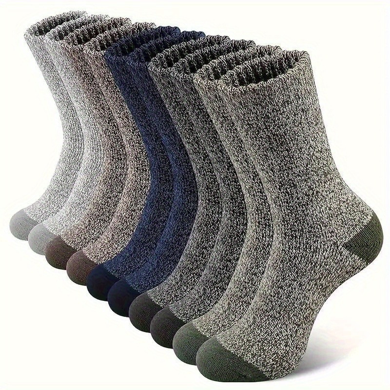 

2/3/5pcs Winter Ski Socks - , Warm Fleece-lined Towel Bottom For , Floor & Outdoor Socks