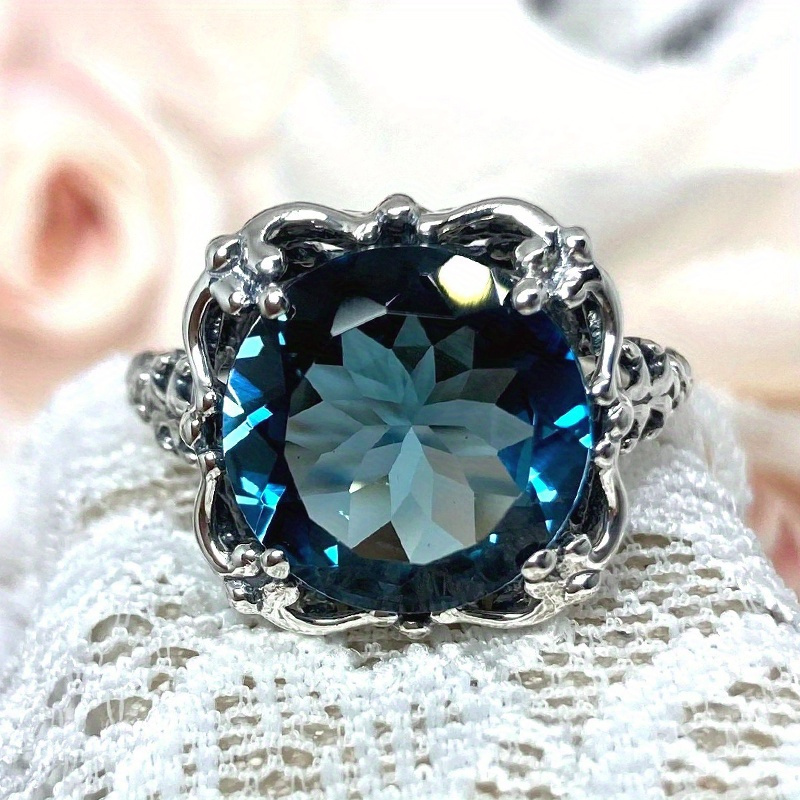 

1pc Fashionable And Antique Silvery Plated Ring, Symbolizing . Perfect Gift For Birthday, Christmas And Anniversary