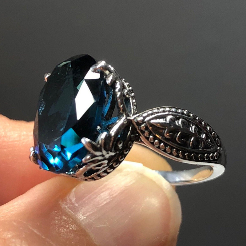 TEMU 1 Stylish Synthetic Zirconia Ring, Engagements Or As A Gift For Family/ /lovers, Ideal For Christmas And Anniversaries