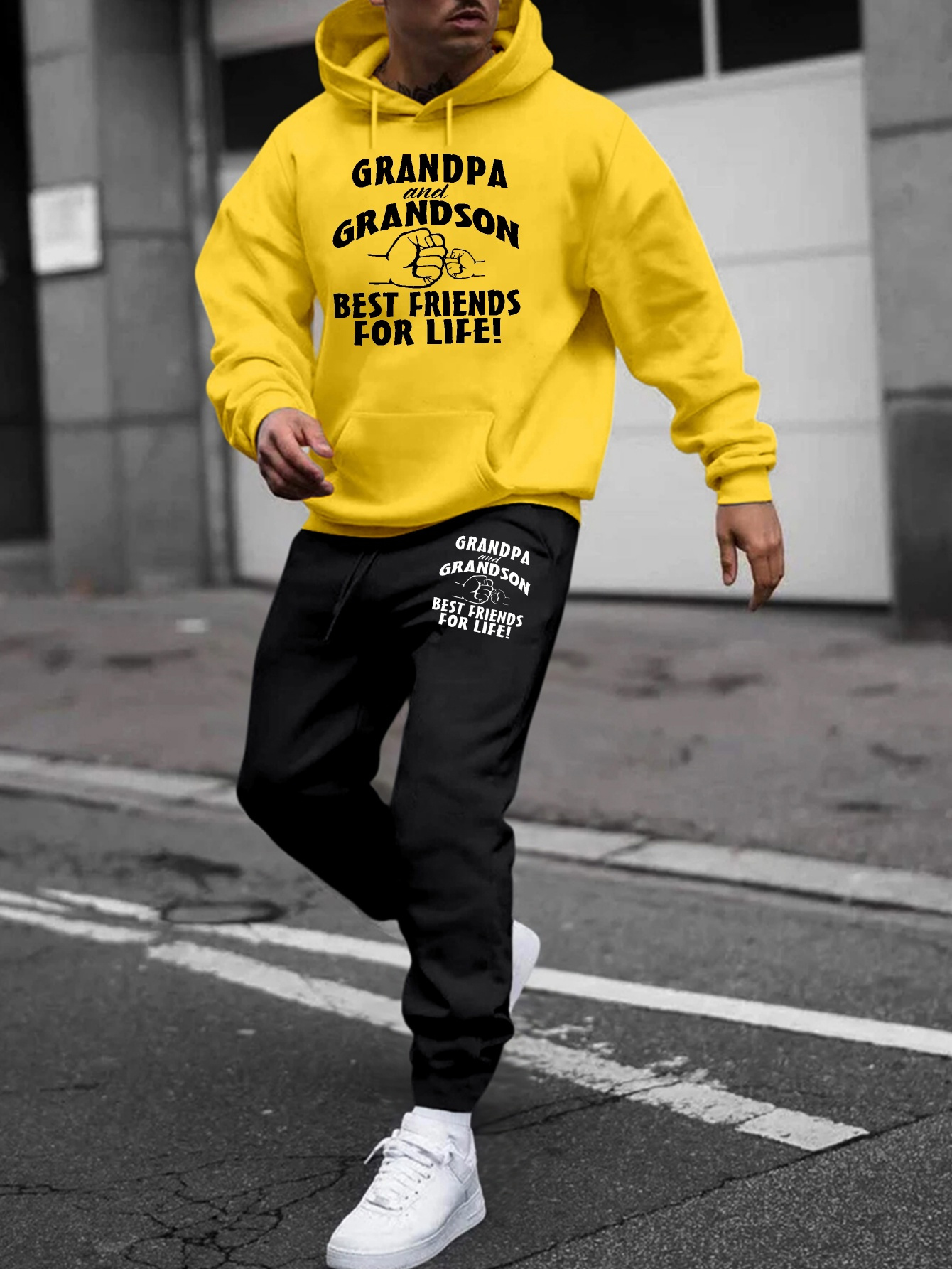 grandpa grandson life matching sweatsuits Temu Germany