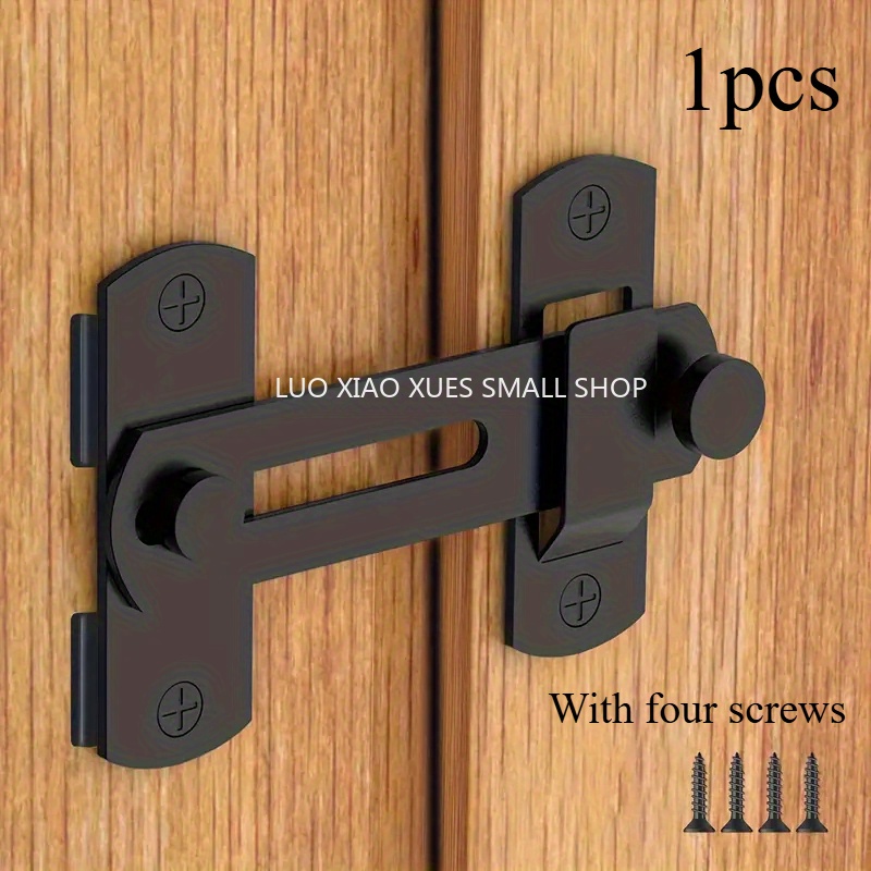 

3-inch Stainless Steel Door Set - , 180° For Safe Locking - Suitable For Barn Doors And Pet Cages