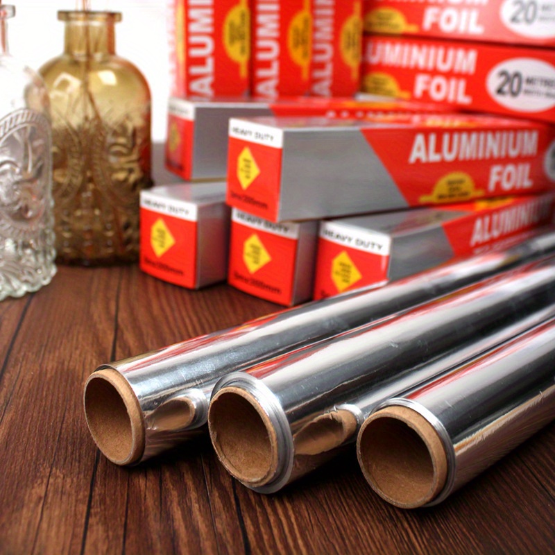 

Premium Aluminum Foil Rolls - Bbq, Baking & Roasting - Kitchen