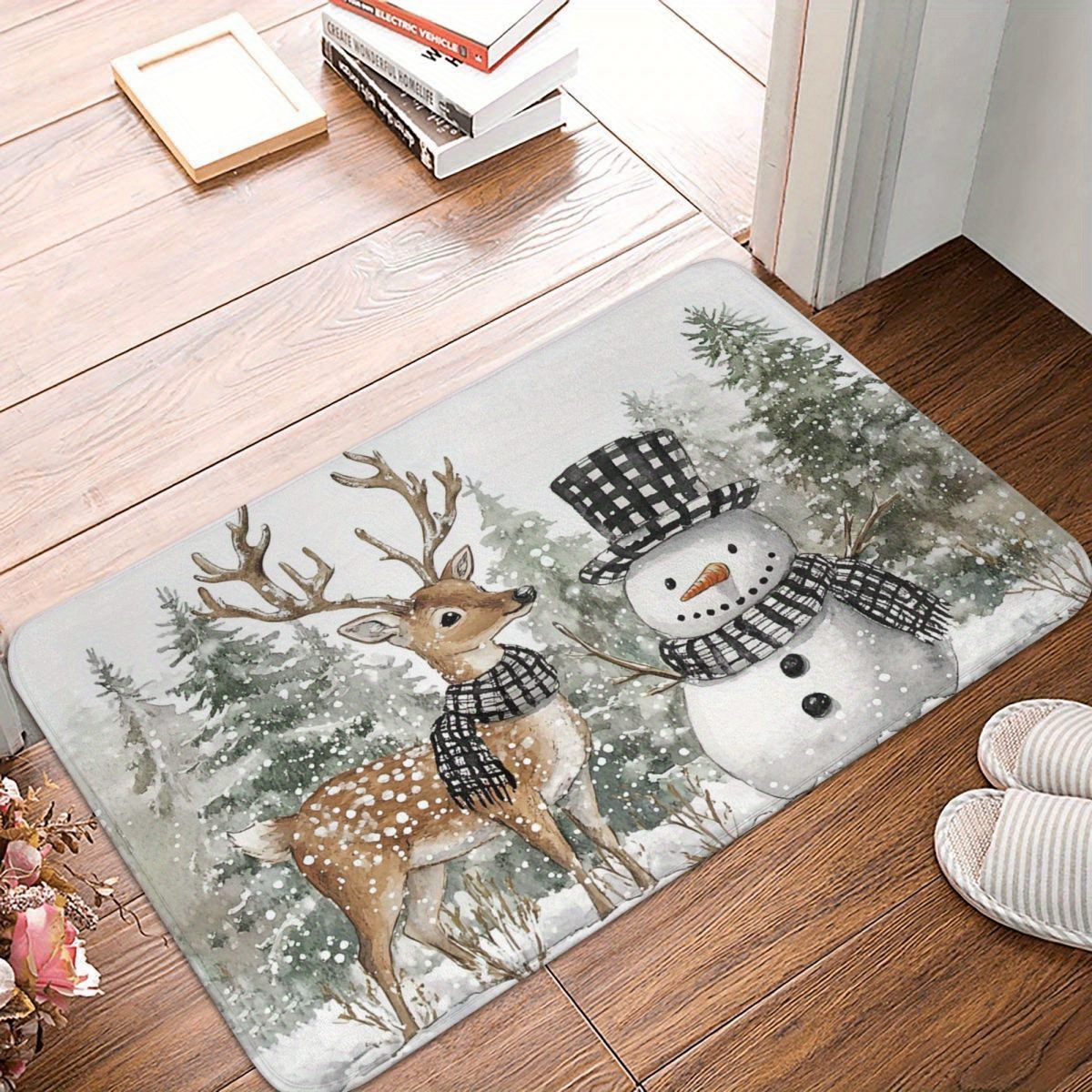 

Jit Mat - Snowman & For & Decor, Seasonal For Christmas Decoration, Entryway