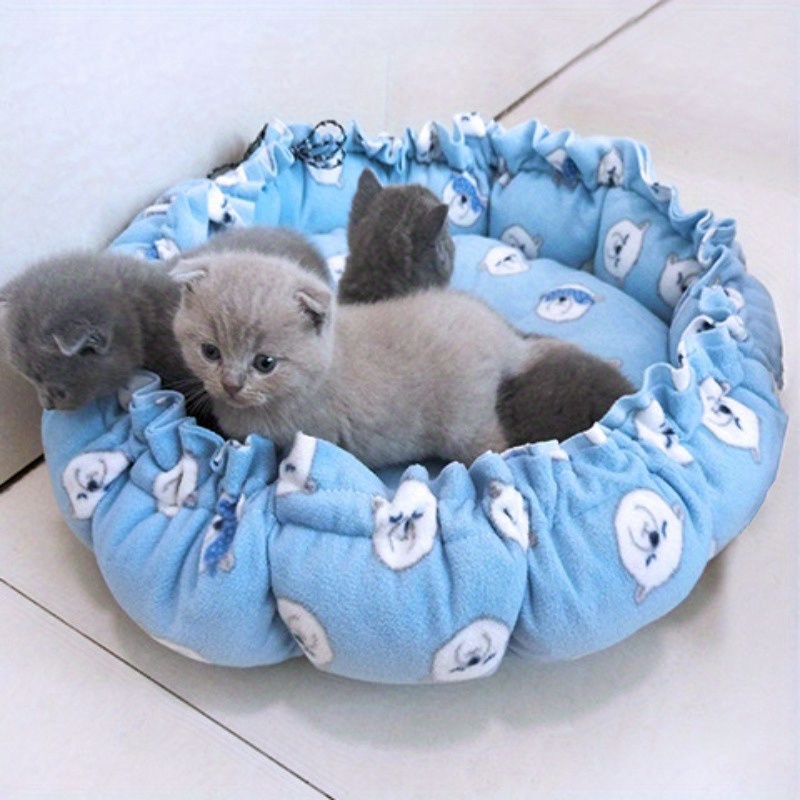 

1pc Pet Nests, Cat Nests, Dog Nests, Newborn Puppies, Kitten Nests, Mattresses, Dual Use Nests