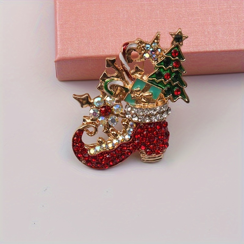 

Christmas Brooch, , Irregular , Accents, Women's Novelty Pin, For Clothing And