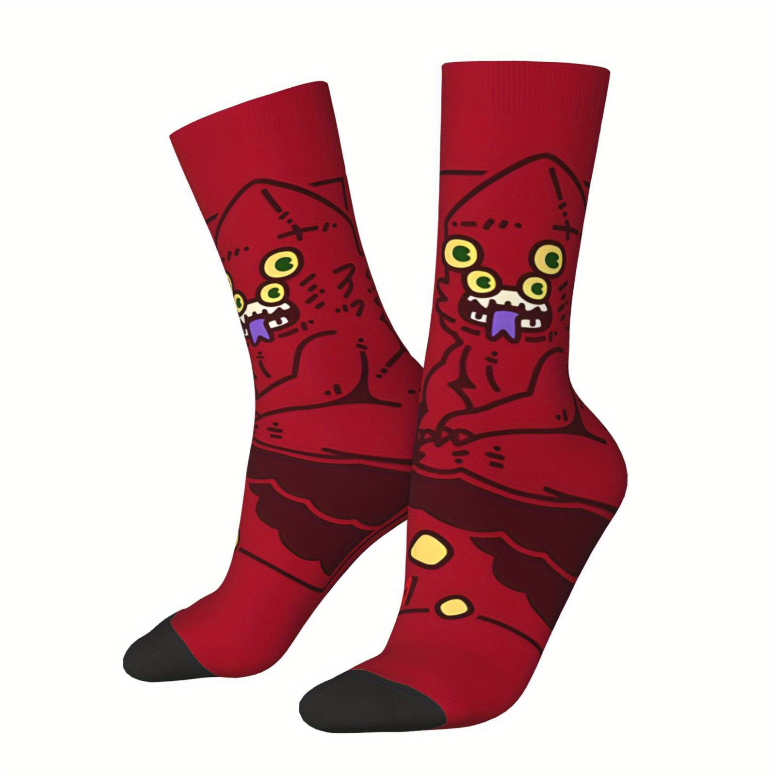 

-inspired Men's Socks - Hip Hop , Seamless, Fun Cartoon Print, Sports & Gifts, Cute Socks