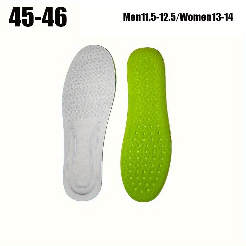TEMU 8pcs Foam Insoles Cushioning Insoles Work Insoles Sports Insoles Comfortable Breathable Anti-sweat Insoles Insoles Come In Sets Of 4 Pairs