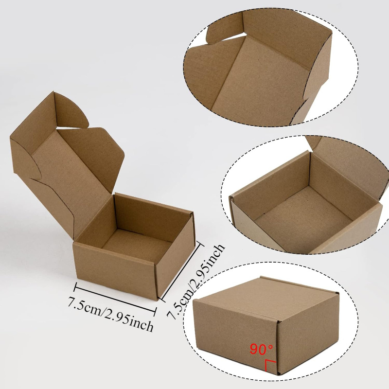 2pcs Mini Small Aircraft Box Paper Packaging