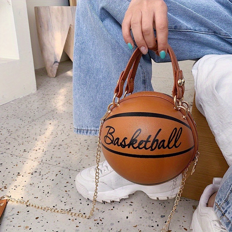 Basketball shaped mini shoulder bag best sale